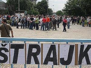 Štrajk u kragujevačkom "Partizanu"